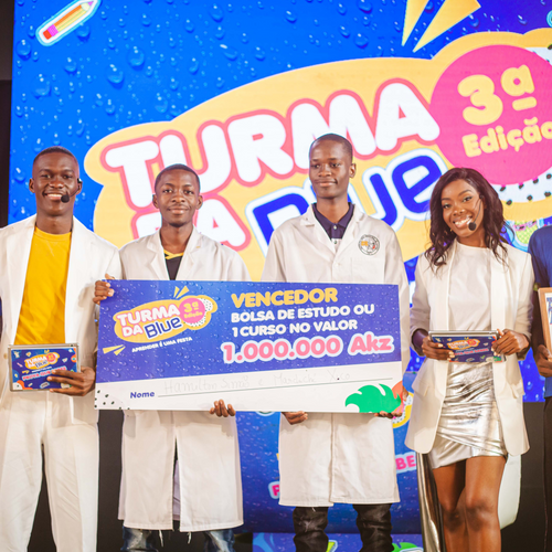 More than a thousand students from Luanda tested their knowledge in Portuguese in the Turma Da Blue competition